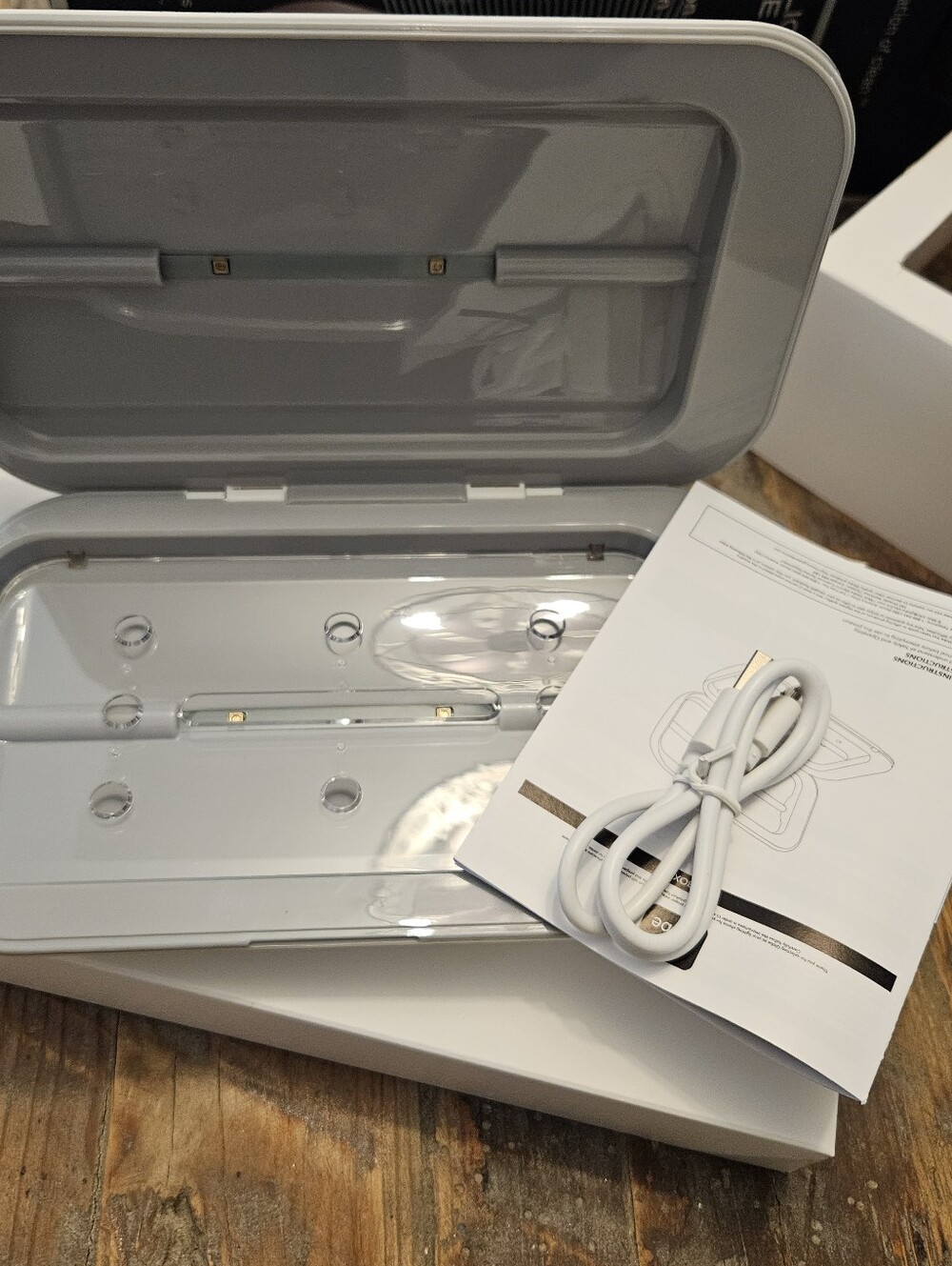 UV•C Light Disinfection Box- White